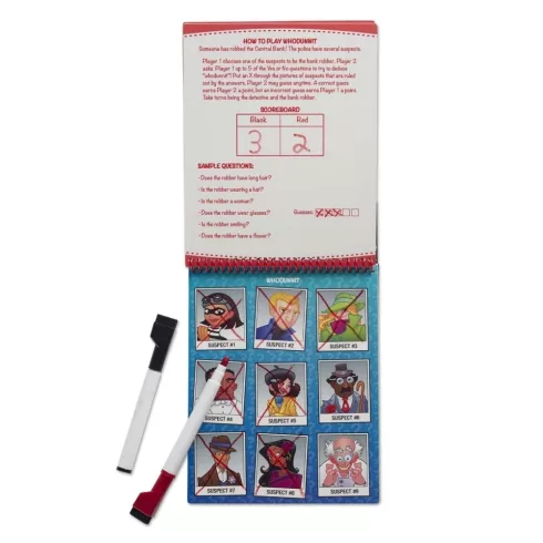Melissa & Doug Letörölhető lapok - Kémjátszma