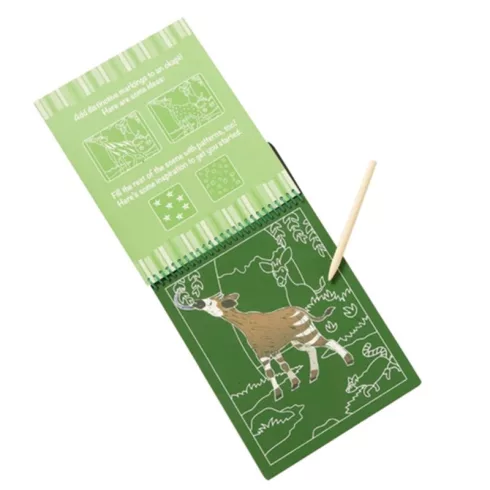 Melissa & Doug Képkarc füzet - szafari