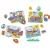 Melissa & Doug Bébi és tipegő fajátékok, Óriás puzzle, járművek