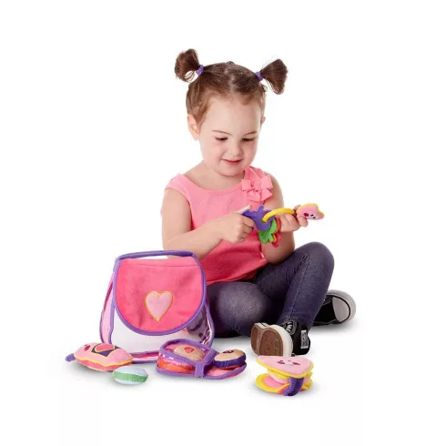 Melissa & Doug Bébi és Tipegő játékok - Puha retikül