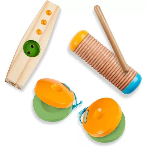 Melissa & Doug Felfedező Kemping Hangszer szett