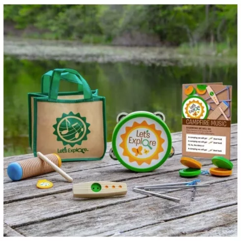 Melissa & Doug Felfedező Kemping Hangszer szett