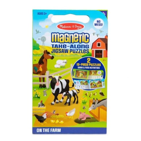 Melissa & Doug MÁGNESES PUZZLE, FARM