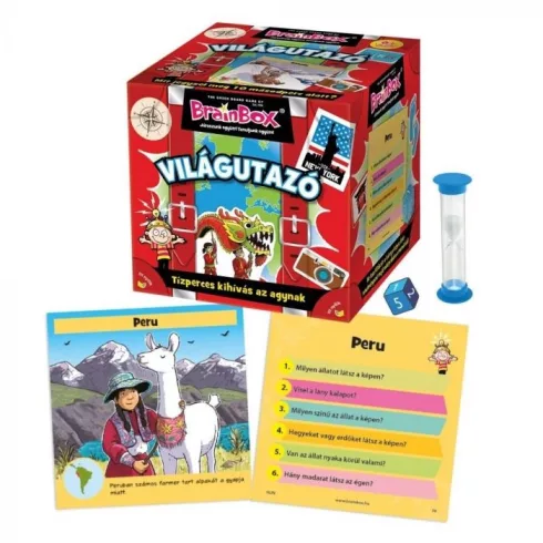 BRAINBOX VILÁGUTAZÓ TÁRSASJÁTÉK