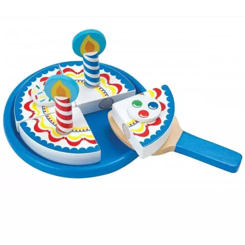 Melissa & Doug – Szülinapi torta és pizza szett