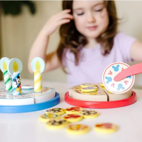 Melissa & Doug – Szülinapi torta és pizza szett