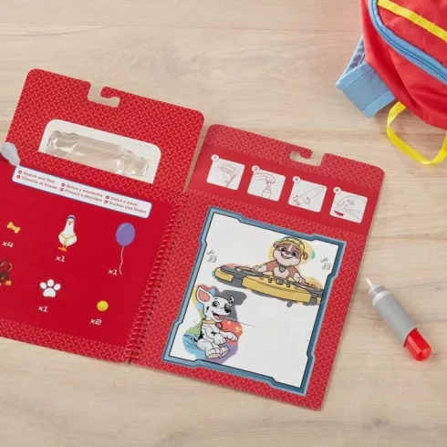 Melissa & Doug kreatív játék, rajzolás vízzel, Mancs Őrjárat - Marshall