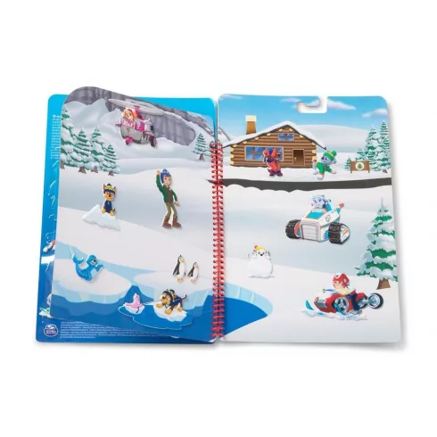 Melissa & Doug KREATÍV JÁTÉK, PUFI MATRICA FÜZET, MANCS ŐRJÁRAT - JAKE ÉS A HEGY