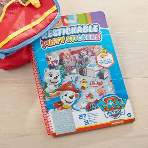 Melissa & Doug KREATÍV JÁTÉK, PUFI MATRICA FÜZET, MANCS ŐRJÁRAT - JAKE ÉS A HEGY