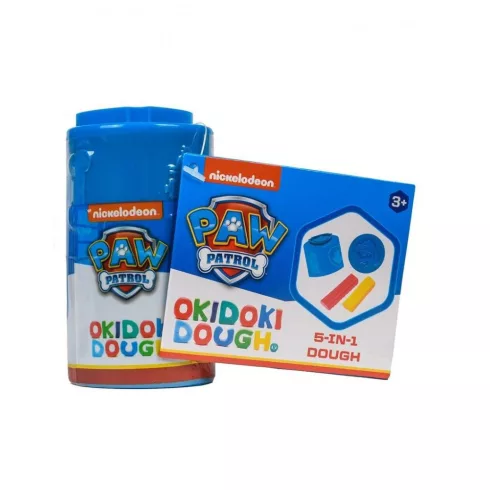 Canenco Okidoki Dough Mancs Őrjárat gyurma, kicsi - 3 féle