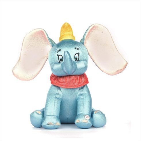 Disney 100. évfordulós csillogó plüss hanggal  30 cm - Dumbo (Limitált kiadás)