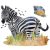 WOW Puzzle 1000 db - Zebra