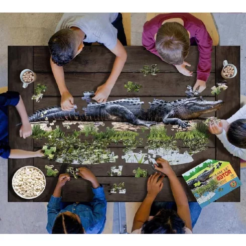 WOW Puzzle junior 100 db - Aligátor