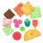   Melissa & Doug Zöldségek tacoban puha készséfejlesztő bébijáték