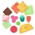 Melissa & Doug Zöldségek tacoban puha készséfejlesztő bébijáték