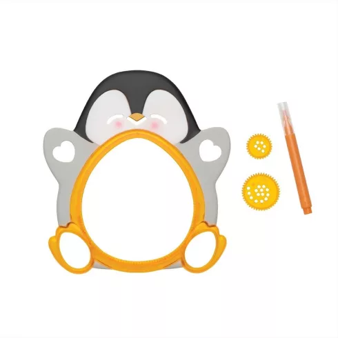 Playmonster Spirográf Doodle Pals, Rajz pajtik – Pingvin