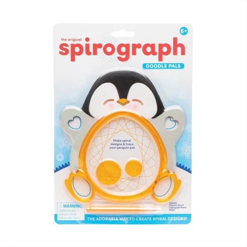 Playmonster Spirográf Doodle Pals, Rajz pajtik – Pingvin