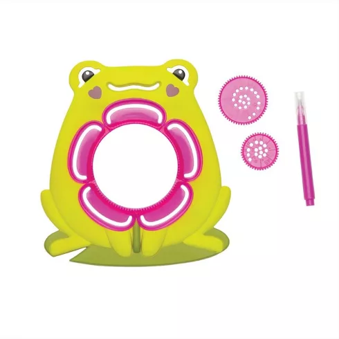 Playmonster Spirográf Doodle Pals, Rajz pajtik – Béka