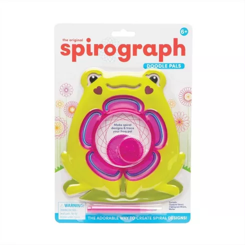 Playmonster Spirográf Doodle Pals, Rajz pajtik – Béka