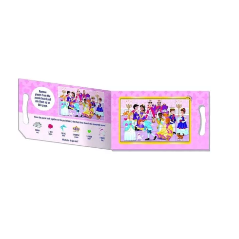Melissa & Doug Mágneses puzzle - Hercegnők