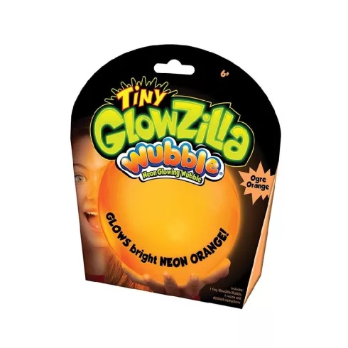 NSI Világító Tiny Glowzilla Wubble 30cm - Neon Narancs