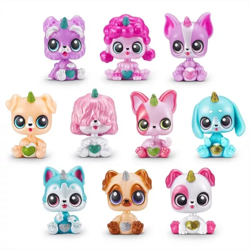 Zuru Rainbocorns Pocket Puppycorn meglepetés kutyus 3db  - Nagy csomag