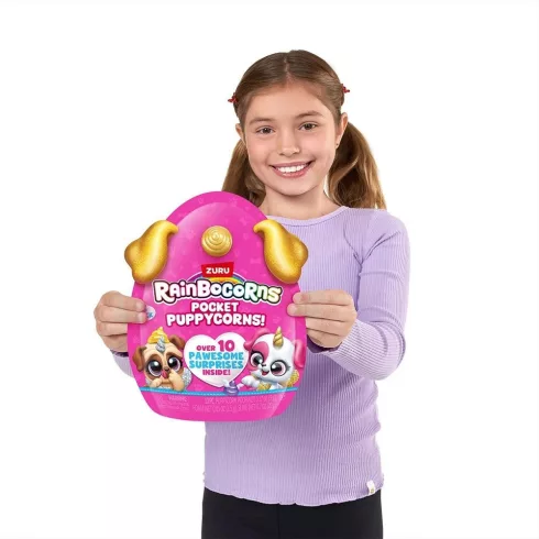 Zuru Rainbocorns Pocket Puppycorn meglepetés kutyus 3db  - Nagy csomag