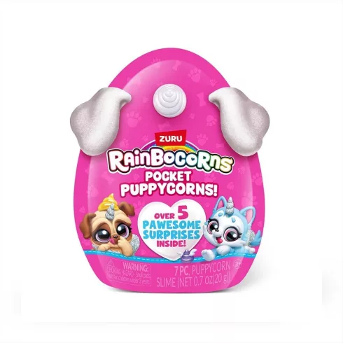 Zuru Rainbocorns Pocket Puppycorn meglepetés kutyus 3db  - Kis csomag