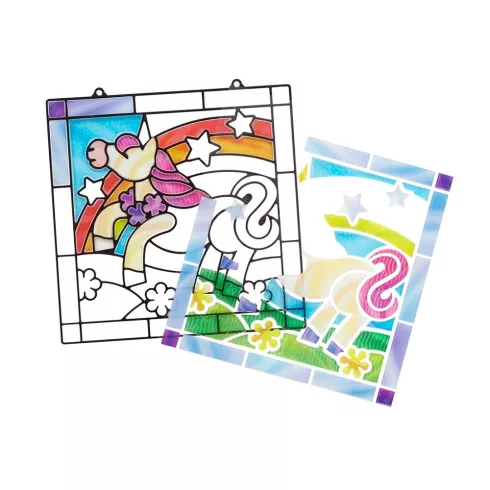 Melissa & Doug Ólomüveg képkészítő - Unikornis