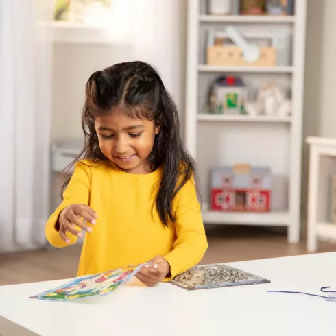 Melissa & Doug Ólomüveg képkészítő - Unikornis