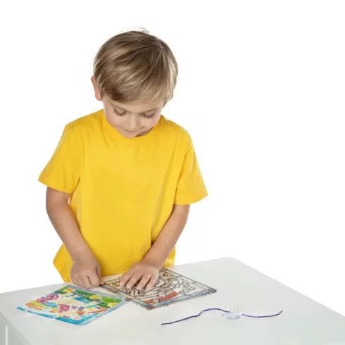Melissa & Doug Ólomüveg képkészítő - Unikornis