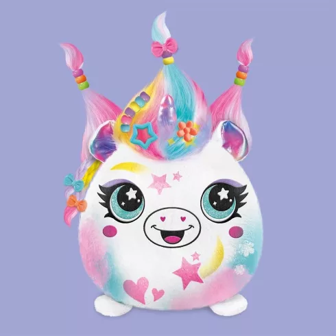 Airbrush Plush színezhető állatok – Hairific puha pajti – Princess