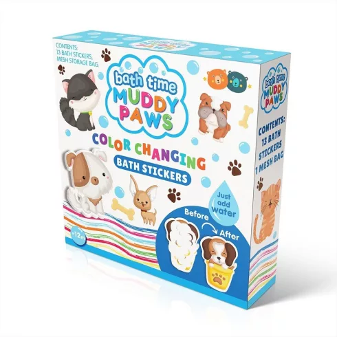 Buddy & Barney Tapassz a csempére színváltós szett - Sáros Tappancsok