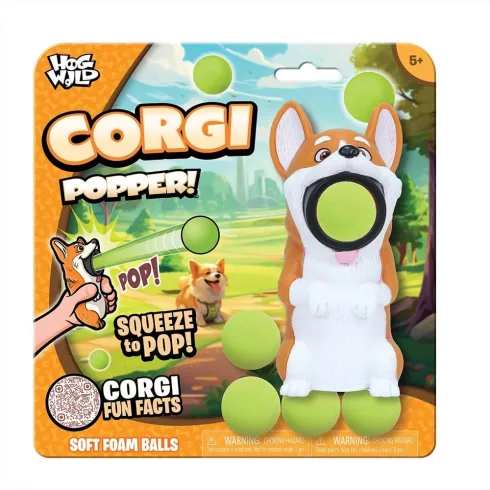 Zing Popper - Corgi kutyus kilövő labdákkal