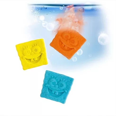 Craze Inkee vegán fürdő bomba 3db - Spongya Bob popcorn aromával