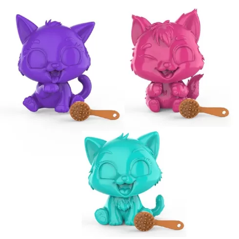 Washy Friends Color Reveal pancsoló cicusok meglepetés tasakban 1db