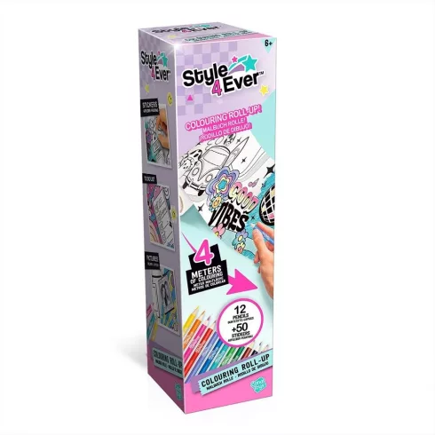 Style 4 Ever tekercsposzter, 4 méteres 