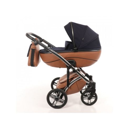 Jasmine Bennetta Soft 3in1 Prémium Soft Multifunkciós Babakocsi - Kék/Barna (10)