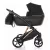 Jasmine Camino 3in1 Prémium Multifunkciós Babakocsi Szett - Fekete/Arany  (04)