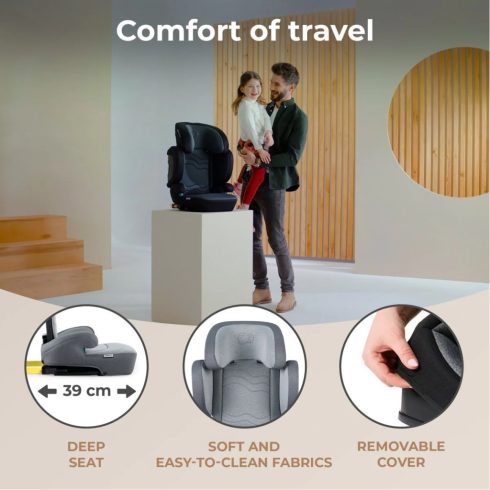 Kinderkraft Xpand2 I-Size Isofix Autósülés - Graphite Black