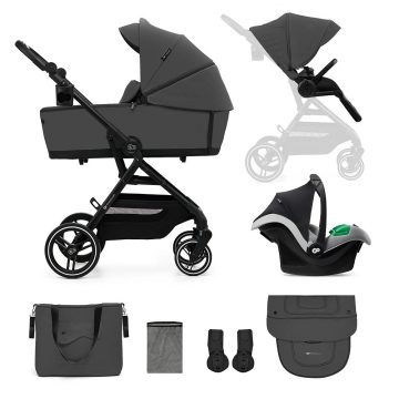   Kinderkraft Yoxi 3in1 multifunkciós babakocsi - Moonlight Grey
