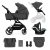 Kinderkraft Yoxi 3in1 multifunkciós babakocsi - Moonlight Grey