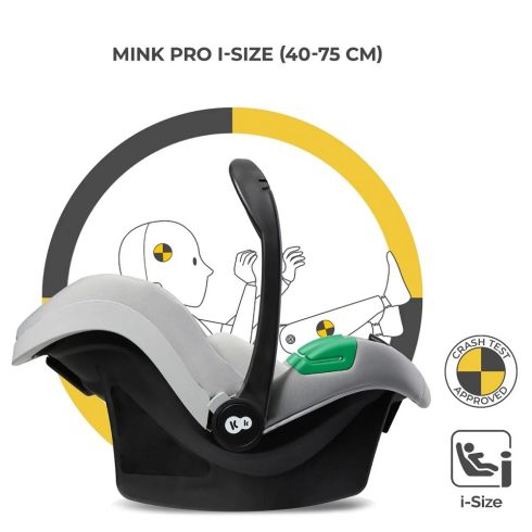 Kinderkraft Yoxi 3in1 multifunkciós babakocsi - Moonlight Grey