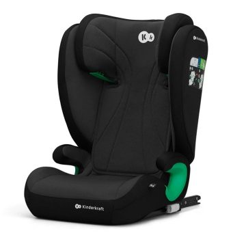   Kinderkraft Junior Fix2 i-Size autósülés – 100–150 cm - Graphite Black