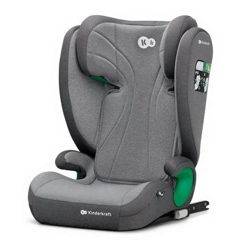 Kinderkraft Junior Fix2 i-Size autósülés – 100–150 cm - Rocket Grey