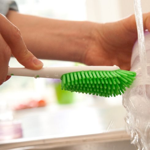 MAM Soft Brush Üvegmosókefe - Sárga