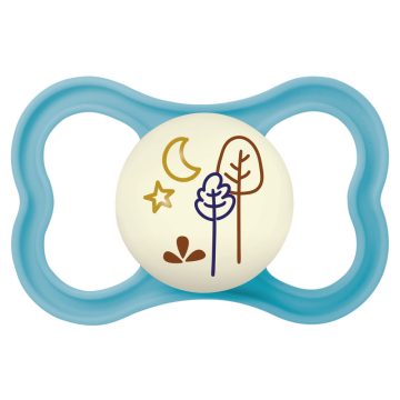 MAM Air Night szilikon nyugtató cumi 16+ hónap - Kék Fa