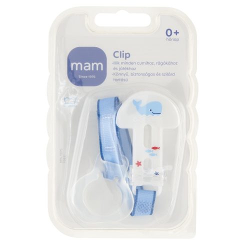 MAM Clip cumitartó szalag - Rózsaszín Hattyú