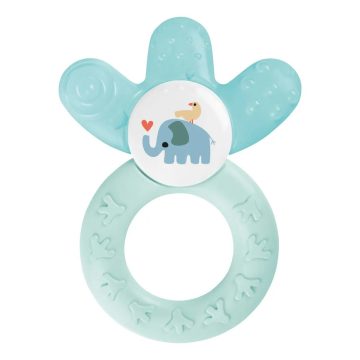 MAM Cooler Hűtőrágóka 4hó+ - Kék Elefánt és Madárka