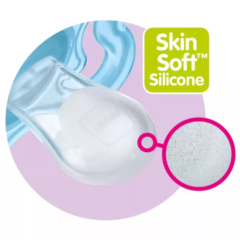 MAM Mini Air szilikon cumi 0-6 hónap - Lila Virág